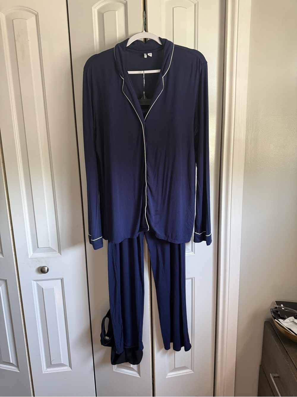 Nordstrom Lingerie MOONLIGHT
BUTTON UP PAJAMA. I’m sure the stain can come off!